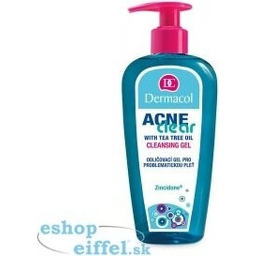 DERMACOL ACNECLEAR cleansing gel 1×200 ml, cleansing gel