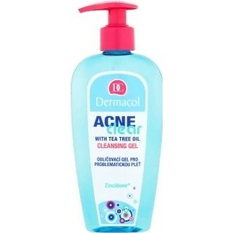 DERMACOL ACNECLEAR cleansing gel 1×200 ml, cleansing gel