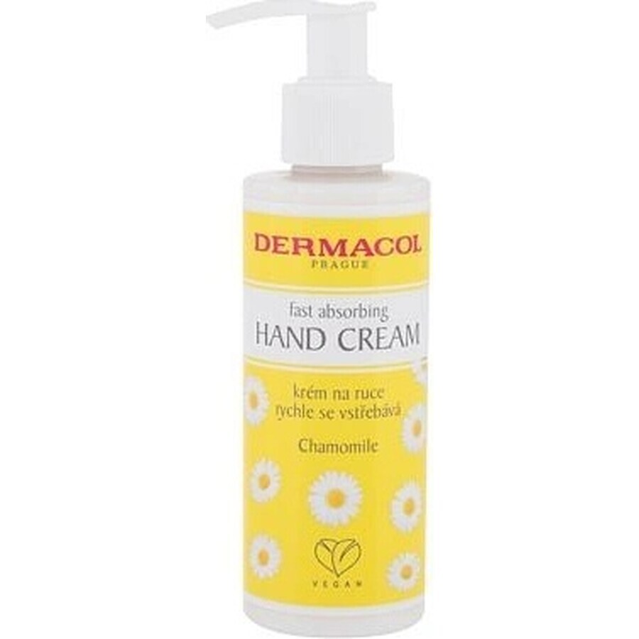 Dermacol Crème pour les mains à la camomille à absorption rapide 1×150 ml, crème pour les mains