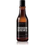 Redken Brews Champú 3 en 1 Brews 1×300 ml, champú