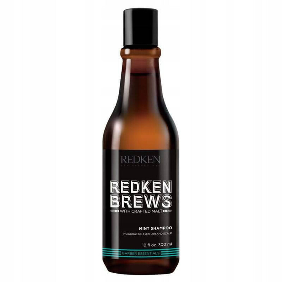 Redken Brews Champú 3 en 1 Brews 1×300 ml, champú