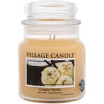 Village Candle Scented Candle in Bottle - Creamy Vanilla - Vanilla ice cream, medium 1×1 pc