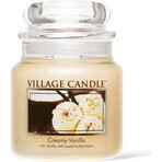 Village Candle Scented Candle in Bottle - Creamy Vanilla - Vanilla ice cream, medium 1×1 pc