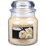 Village Candle Scented Candle in Bottle - Creamy Vanilla - Vanilla ice cream, medium 1×1 pc