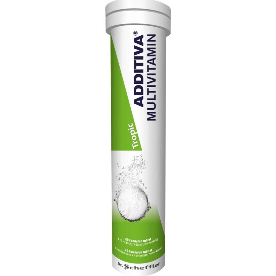 ADDITIVA MULTIVITAMIN Tropic 1×20 tbl, multivitamin