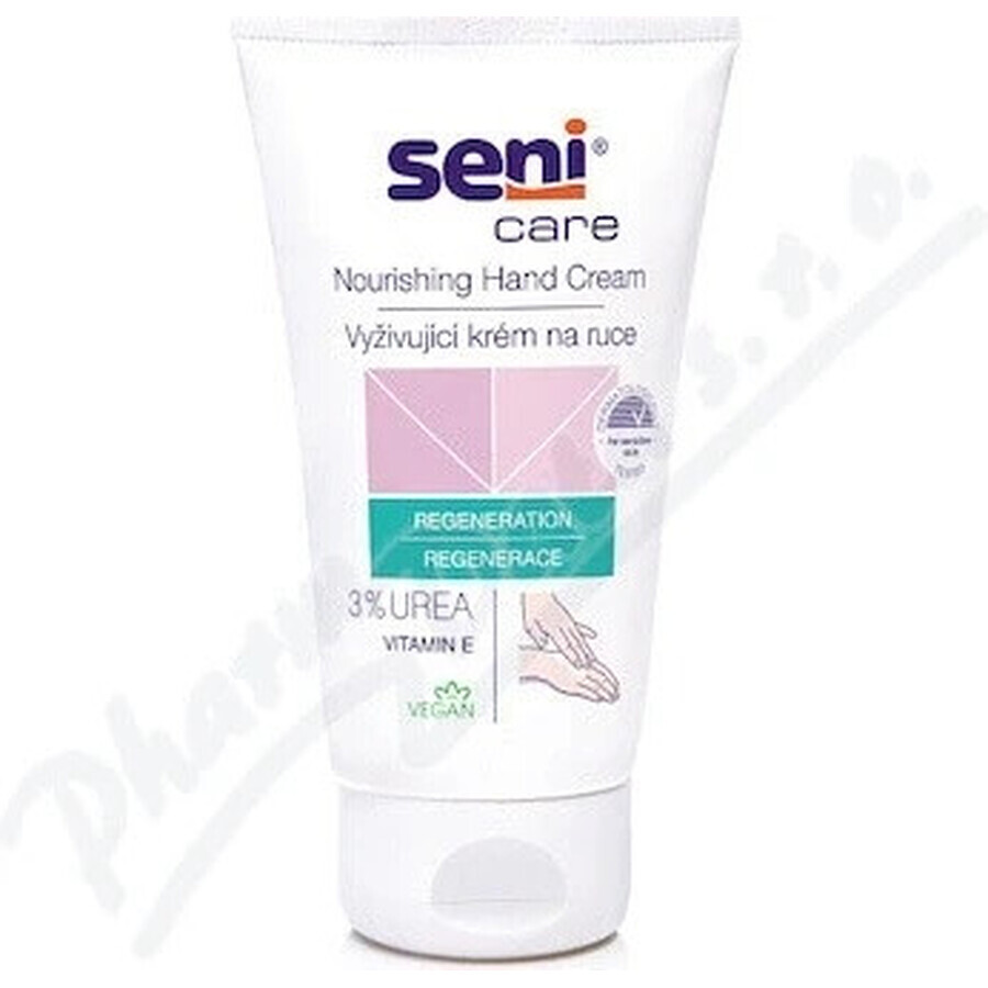 Seni Care Crema de manos nutritiva al 3% de urea, regeneradora 1x100 ml