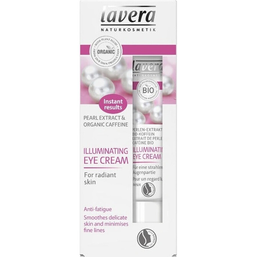 Lavera Aufhellende Augencreme Perl.Ext&Caffeine 15ml 1×1 St.