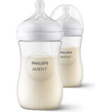 Philips AVENT Natural Response-fles 260 ml, 1m+ 2 stuks 1×2 stuks 1×2 stuks, glas