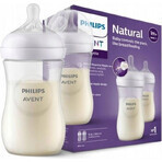 Philips AVENT Natural Response-fles 260 ml, 1m+ 2 stuks 1×2 stuks 1×2 stuks, glas