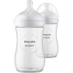 Philips AVENT Natural Response-fles 260 ml, 1m+ 2 stuks 1×2 stuks 1×2 stuks, glas