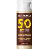 Dermacol SUN Fluid facial colorat SPF 50 1×50 ml, fluid facial