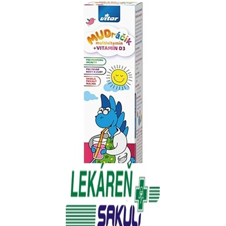 VITAR MUDráčik multivitamine + VITAMINE D3 1×20 tbl
