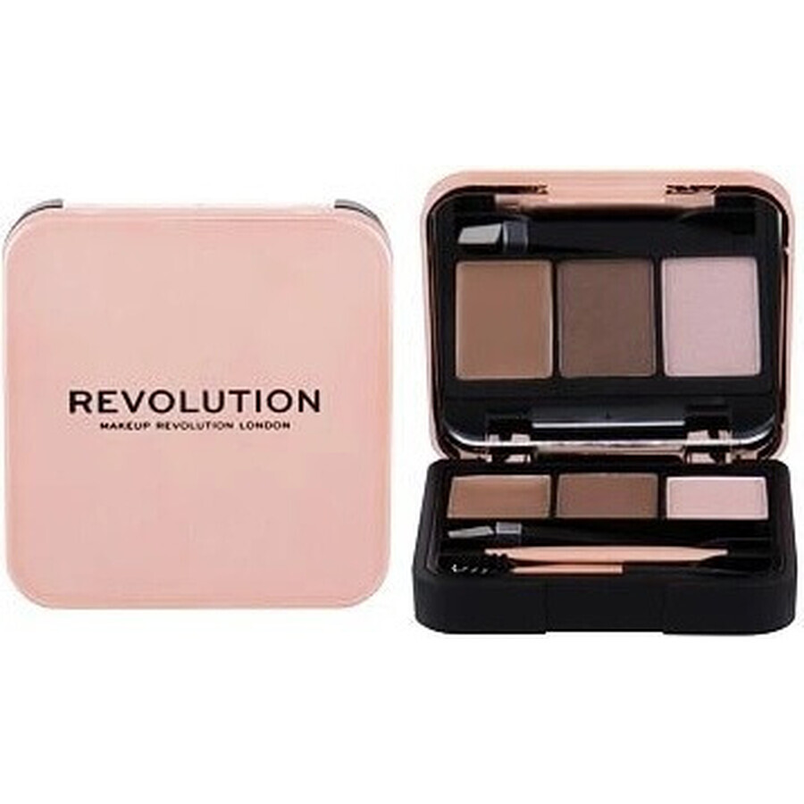 Revolution Brow Sculpt Kit Braun 1×1