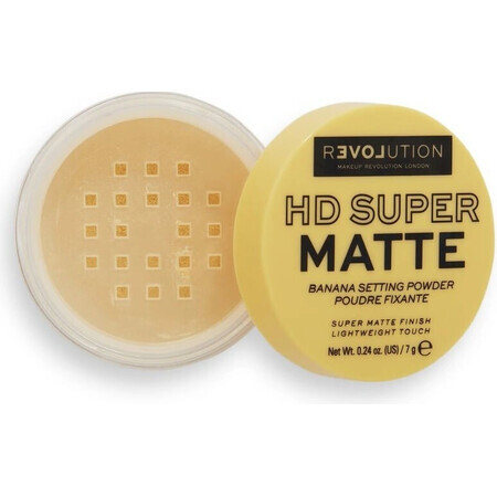 Revolution Relove, HD Super Matte Banana Powder 1×7 g, poudre