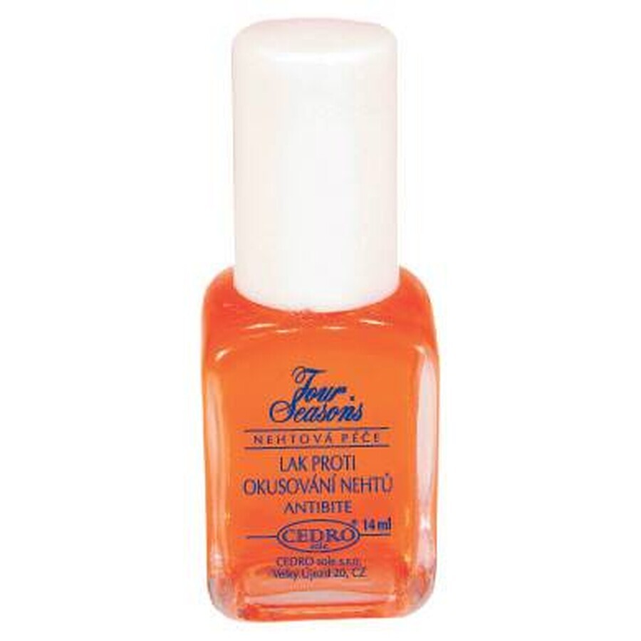 FOUR SEASONS ANTI-FURNITURE NAIL LACQUER 1×14 ml avec écorce d'orange