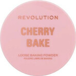 Revolution, Cherry Bake Loose Powder & Puff 1×3,2 g, poudre