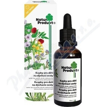 Naturprodukt Kinderluchtwegdruppels 1×50 ml, voedingssupplement