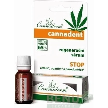Cannaderm CANNADENT sérum régénérant 1×5 ml, sérum régénérant