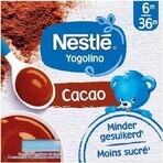 Nestlé YOGOLINO Cacao 4×100 g, desert cu lapte