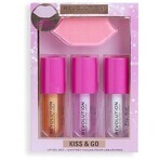 Revolution, Kiss & Go Glaze Lip Care Geschenkset 1×1 set, geschenkset