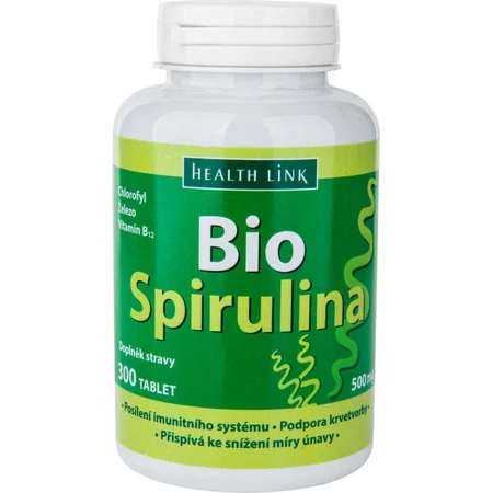 Health Link ORGANIC SPIRULINA 1×300 tbl, spirulina