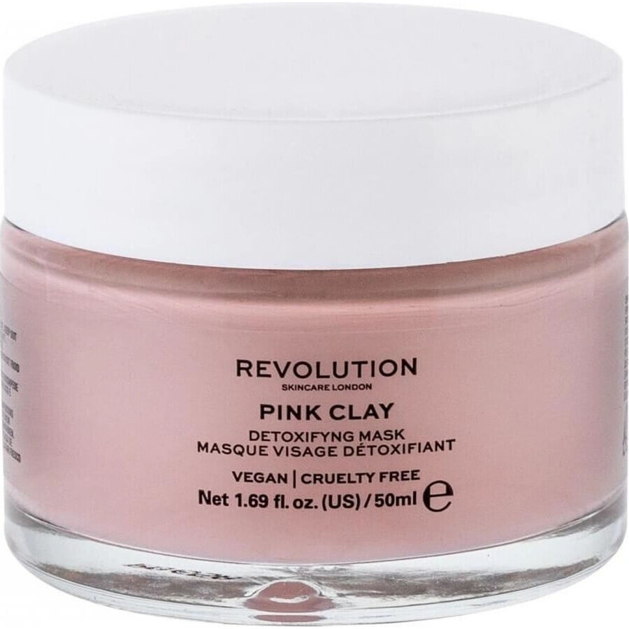 Revolution Skincare Entgiftende Gesichtsmaske mit rosa Tonerde 1×1 St.