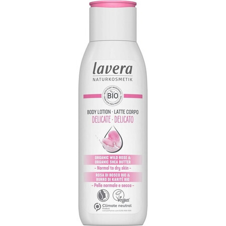 Lavera Wilde Roos Lichte Body Lotion 200ml 1×1 st