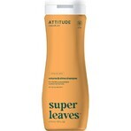 ATTITUDE Champú natural Super hojas con efecto desintoxicante - brillo y volumen para cabellos finos 1×473 ml, champú natural