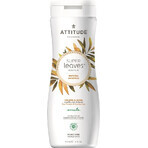 ATTITUDE Champú natural Super hojas con efecto desintoxicante - brillo y volumen para cabellos finos 1×473 ml, champú natural