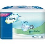 TENA Flex Super M 1×30 pcs, incontinence briefs with quick release waistband