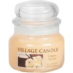 Village Candle Scented Candle in Bottle - Creamy Vanilla - Vanilla ice cream, small 1×1 pc, scented candle