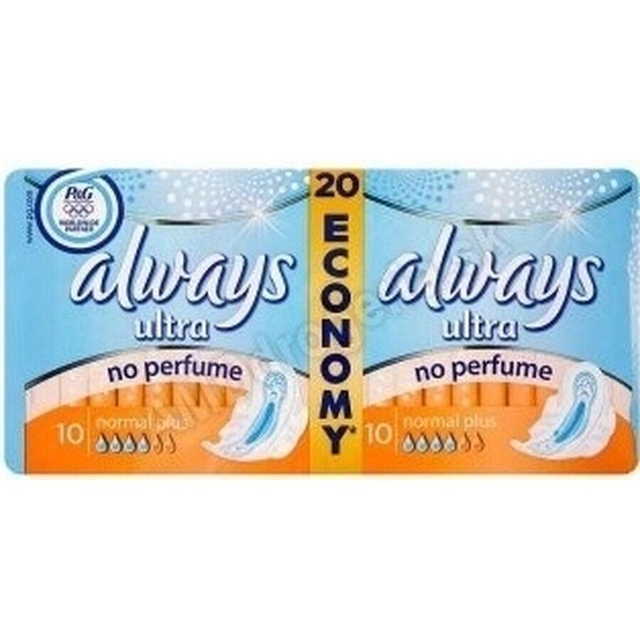 Always Ultra Duo 20 pcs Normal Plus 1×20 pcs, menstrual pads