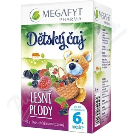 MEGAFYT FOREST BERRY Children's Tea 20×2 g (40 g), fruit tea
