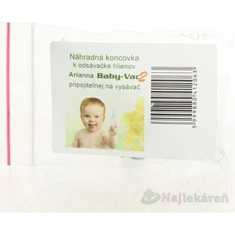 Arianna Baby-Vac 2 - Ersatzstecker für Milchpumpe 1×1 Stück, Ersatzteil