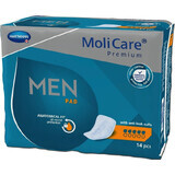 MoliCare Premium MEN PAD 5 druppels 1×14 st, incontinentiemateriaal voor mannen