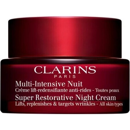 Clarins Crema notte per pelli mature 1×50 ml, Crema notte