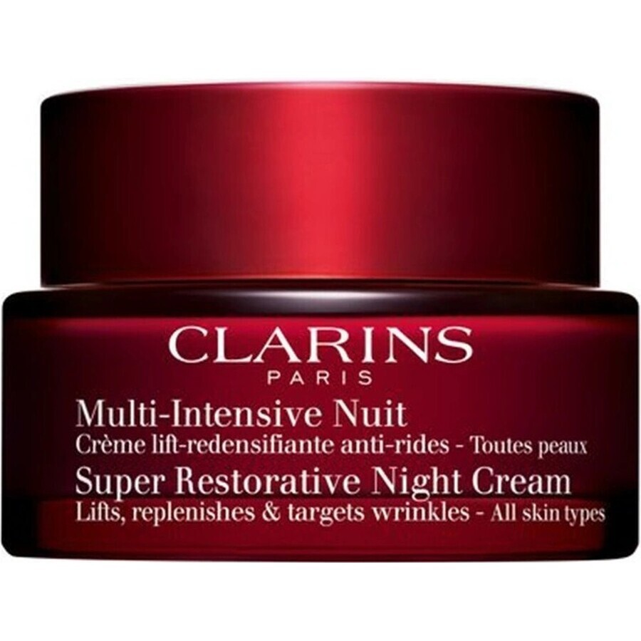 Clarins Crema notte per pelli mature 1×50 ml, Crema notte