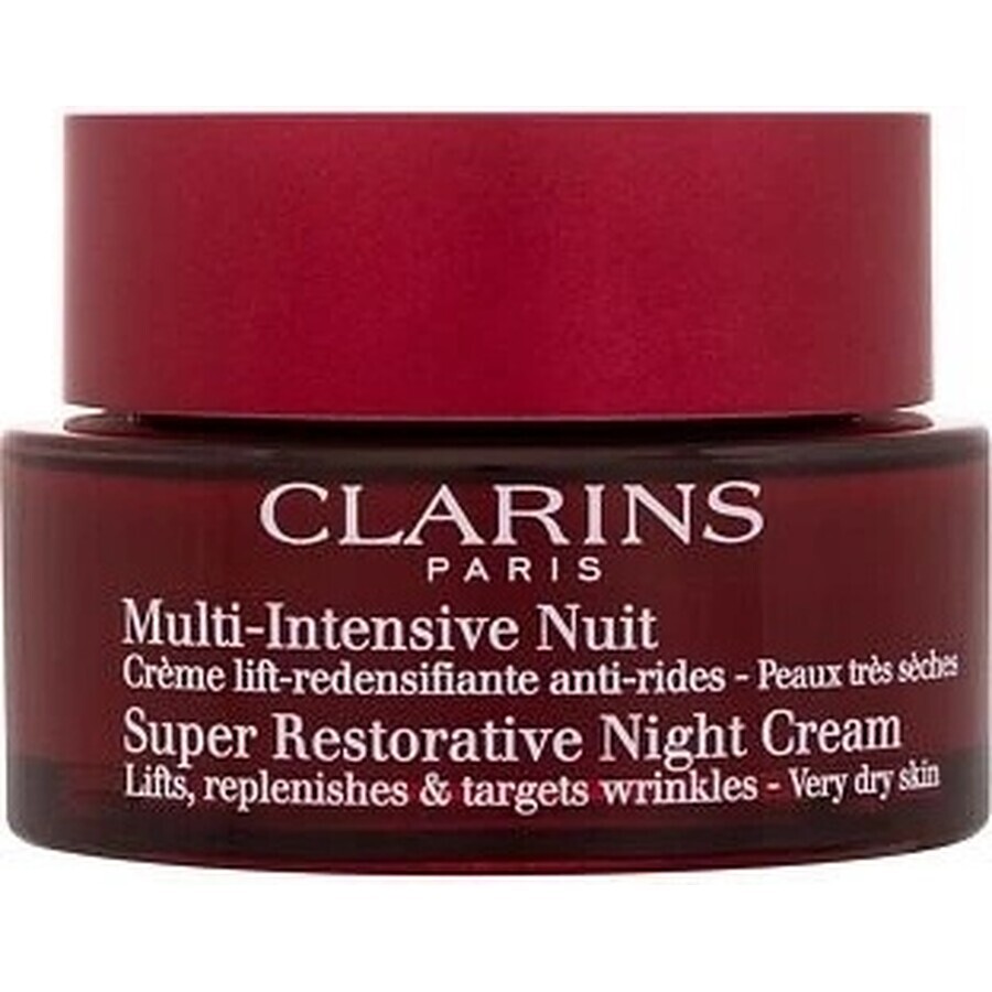 Clarins Crema notte per pelli mature 1×50 ml, Crema notte