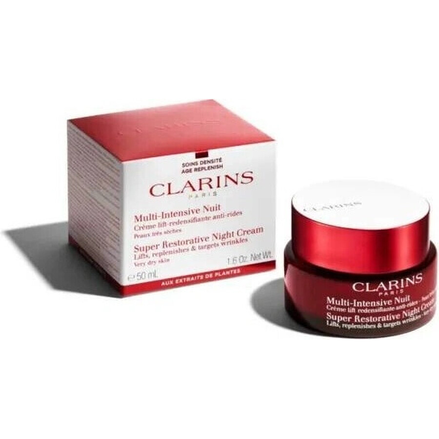 Clarins Crema notte per pelli mature 1×50 ml, Crema notte