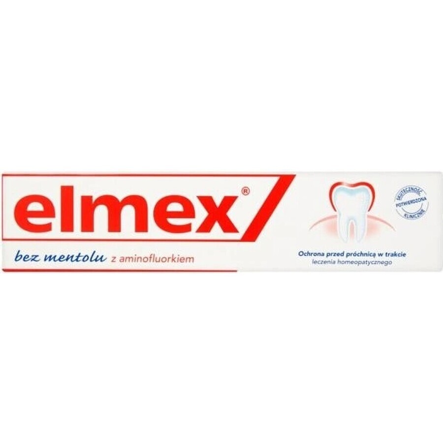 ELMEX MENTHOL-FREE TOOTH PASTE 1×75 ml, menthol-free