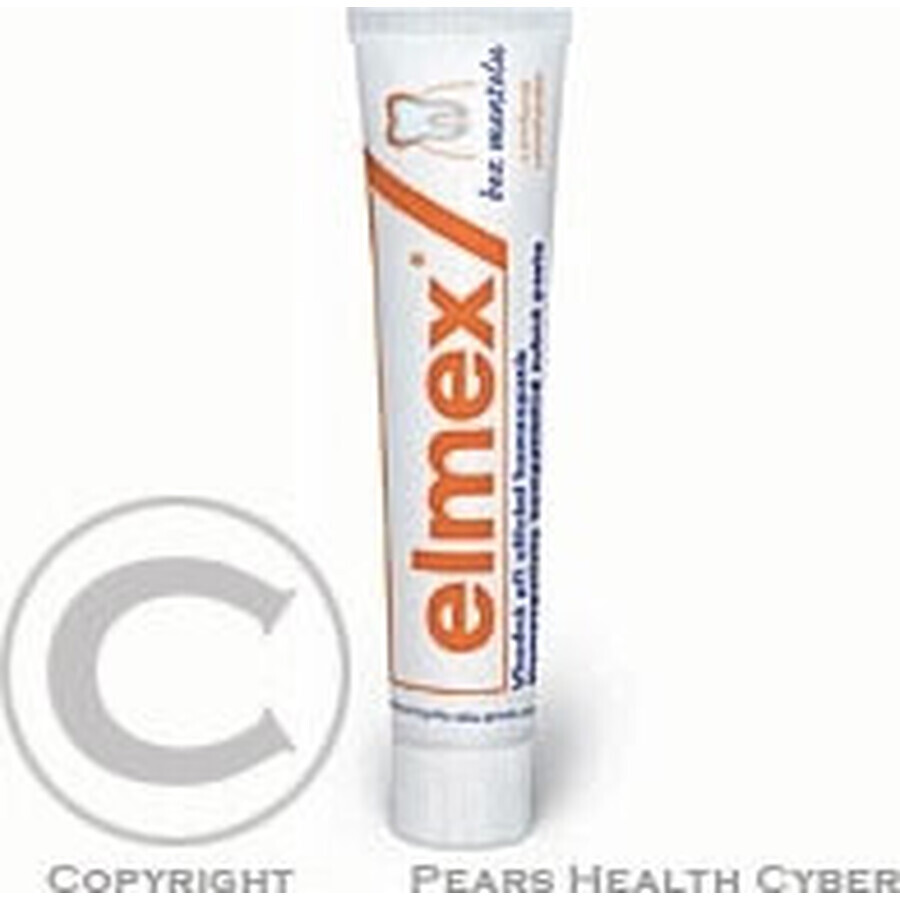 ELMEX MENTHOL-FREE TOOTH PASTE 1×75 ml, menthol-free