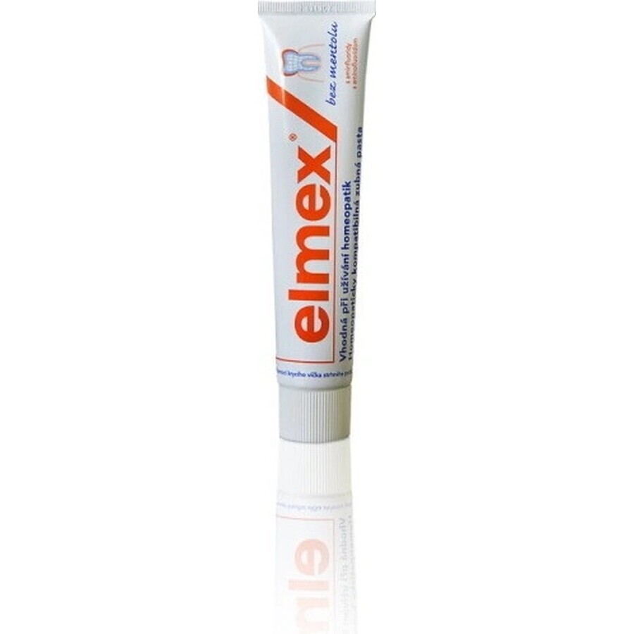 ELMEX MENTHOL-FREE TOOTH PASTE 1×75 ml, menthol-free