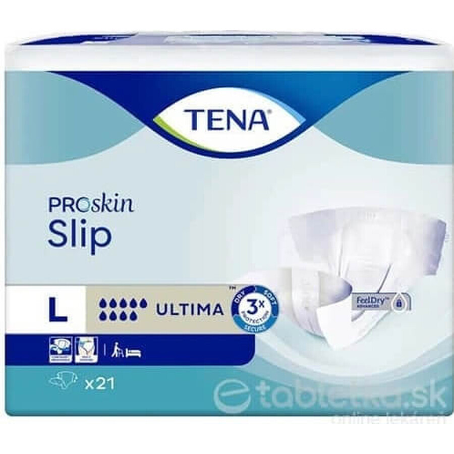 TENA SLIP ULTIMA L 21KS 1×21 buc, chiloți scutec