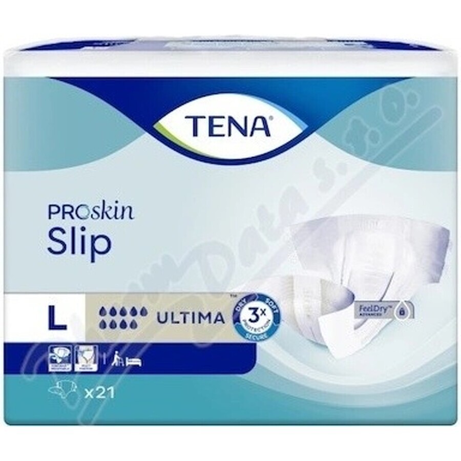 TENA SLIP ULTIMA L 21KS 1×21 buc, chiloți scutec