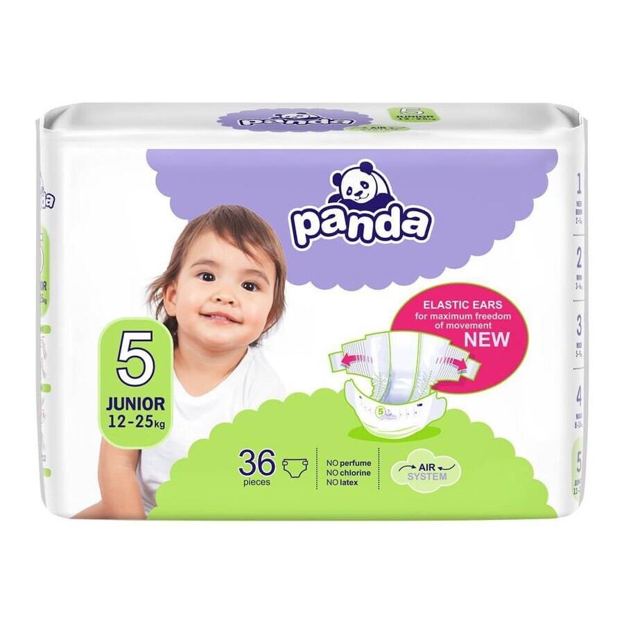 BELLA PANDA Scutece de unică folosință 5 Junior (12-25 kg) 36 buc 1×36 buc