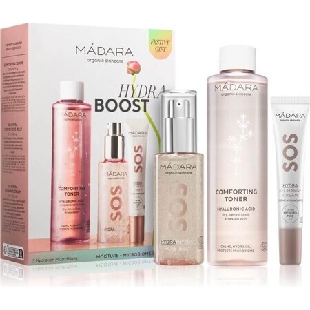 MÁDARA HYDRA BOOST Hautfeuchtigkeitsset 1×1Stück, Geschenkset