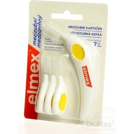 ELMEX INTERDENTAL No.7 YELLOW 1x4 Stück, Interdentalbürsten