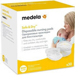 Medela Discos absorbentes desechables - 30 unidades 1×30 unidades, Discos absorbentes desechables