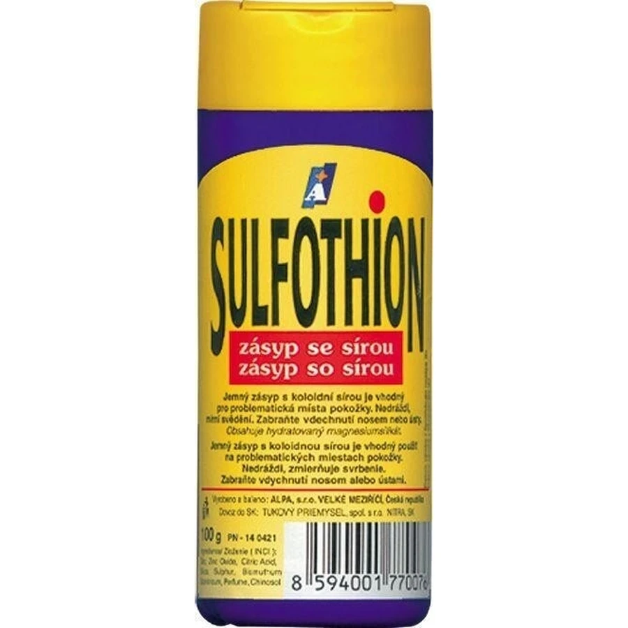 ALPA SULFOTHION SULFOTHION SULFOTHION 1×100 g, with sulphur
