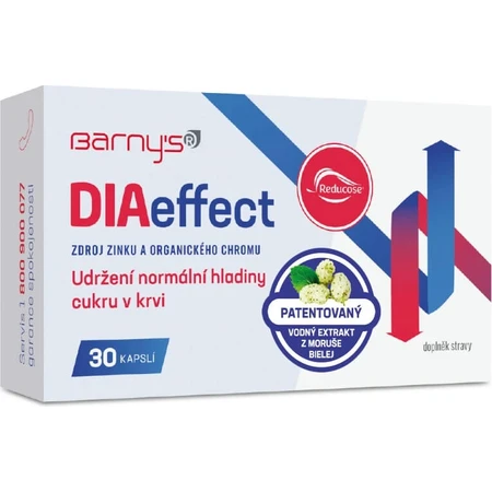 Barny's DIAeffect 1×30 cps, food supplement